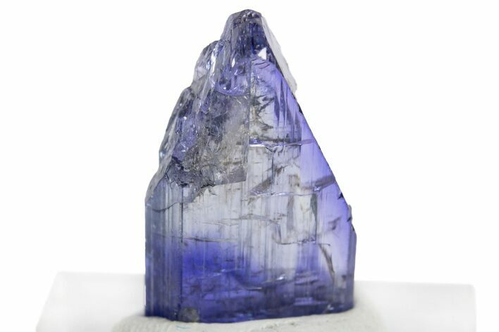 Brilliant Blue-Violet Tanzanite Crystal -Merelani Hills, Tanzania #303296